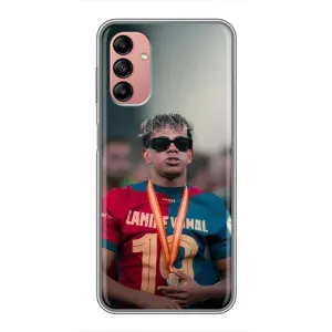 Чехол с футболистом Ламин Ямаль Samsung Galaxy A04s (Ямаль Барса)