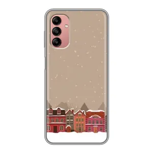 Новорічні, Святкові Чохли для Samsung Galaxy A04s - 2024 год (Зимове місто)