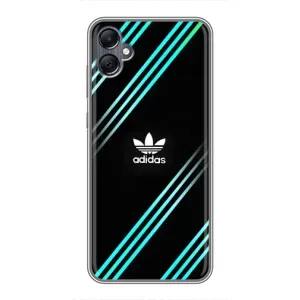 Чохли Адидас для Samsung Galaxy A05 (AlphaPrint) (Адідас з полосами)