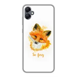 Чохли з картинкою Лисичка для Samsung Galaxy A05 (VPrint) (Дівчинка Лиса)