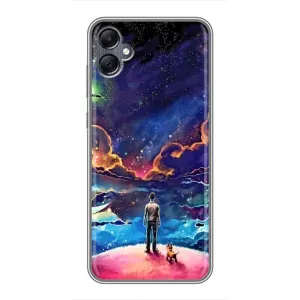 Космічні Чохли для Самсунг Галаксі А05 (VPrint) (Вид Галактики)