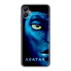 Чехлы с фильма АВАТАР для Samsung Galaxy A05 (AlphaPrint) (глаз Аватара)