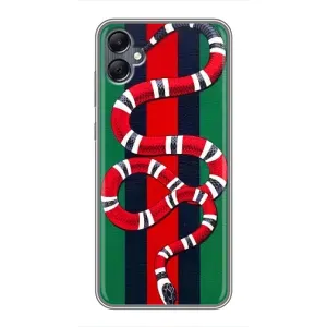 Чехлы ГУЧЧИ для Самсунг А05 (AlphaPrint) (Gucci змия)