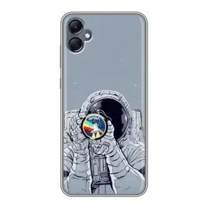 Чохол NASA для Samsung Galaxy A05 (AlphaPrint) (Космонавт фото)