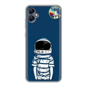 Чохол NASA для Samsung Galaxy A05 (AlphaPrint) (Хлопчик в шоломі)