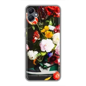 Бренднові Чохли для Samsung Galaxy A05 - (PREMIUMPrint) (Nike цветы)