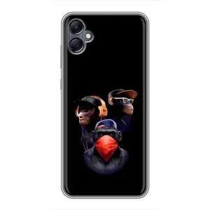 Чохол з Мавпами Samsung Galaxy A05 - (AlphaPrint) (Три мавпи)