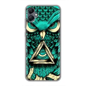 Чохол з пташками на Samsung Galaxy A05 (VPrint) (Сова з оком)