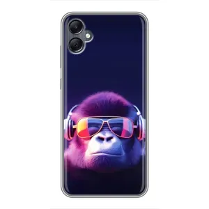 Чохол з Мавпами Samsung Galaxy A05 - (AlphaPrint) (Стильна мавпа)