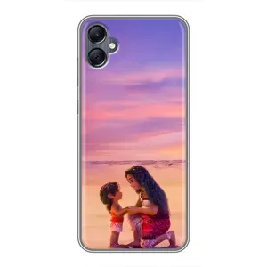 Чехол с мультфильмом Моана Samsung Galaxy A05 (Маленькая Ваяна)