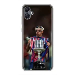 Чохол з футболістом Ламін Ямаль Samsung Galaxy A05 (Ямаль з кубком)