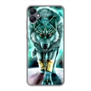 Захисні чохли для Самсунг Галаксі А05 (AlphaPrint) (ХІТ продаж) ВОВК (Яскравий вовк)