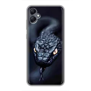 Чохол з картинкою 'Хижаки' для Samsung Galaxy A05 (Чорна змія)