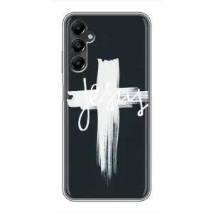 Чехол для Samsung Galaxy A05s (AlphaPrint) - (Христианские) (Иисус)