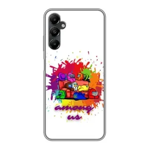 Чехол Амонг Ас для Samsung Galaxy A05s (AlphaPrint) (Яркий АмонгАс)