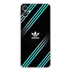 Чохли Адидас для Samsung Galaxy A06 (AlphaPrint) (Адідас з полосами)