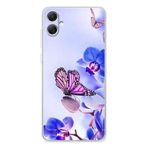 Чехлы с Цветами для Samsung Galaxy A06 (VPrint) (Бабочка на цветочке)