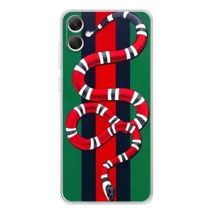 Чехлы ГУЧЧИ для Галакси А06 (AlphaPrint) (Gucci змия)