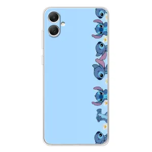 Чехол с принтом Стич на Samsung Galaxy A06 (Стич фон)