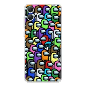 Чохли Амонг Ас для Samsung Galaxy A06 (AlphaPrint) (Убитий)