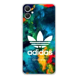 Чохли Адидас для Samsung Galaxy A06 (AlphaPrint) (Яскравий Адідас)