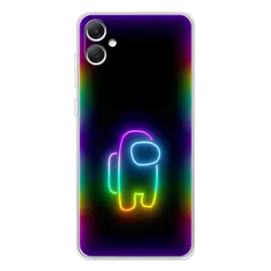 Чохли Амонг Ас для Samsung Galaxy A06 (AlphaPrint) (Яскравий скін)