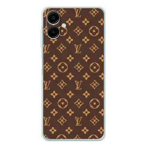 Чехлы Луи Витон для Samsung Galaxy A07 (AlphaPrint - LOUIS VUITTON) (фон LOUIS VUITTON)