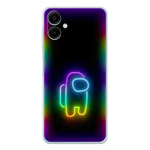 Чехол Амонг Ас для Samsung Galaxy A07 (AlphaPrint) (Яркий скин)