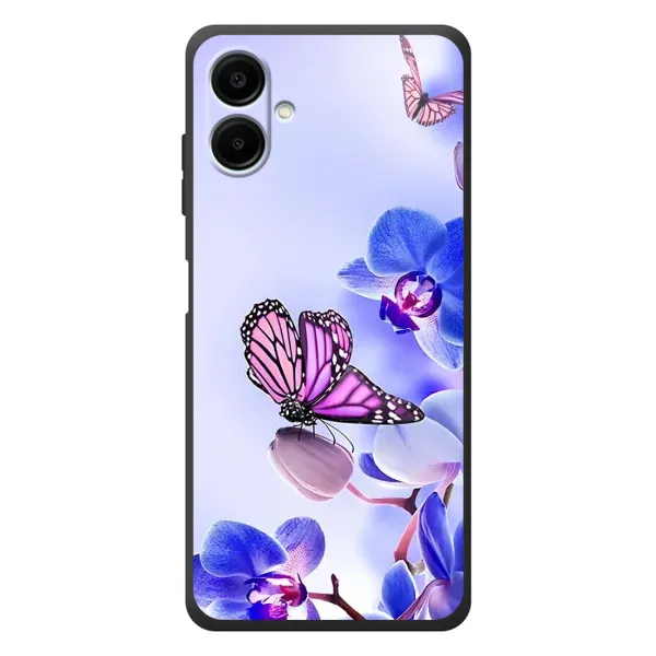 Чехол с принтом «Бабочка на цветочке» для Samsung Galaxy A07s Чехол с принтом «Бабочка на цветочке» для Samsung Galaxy A07s