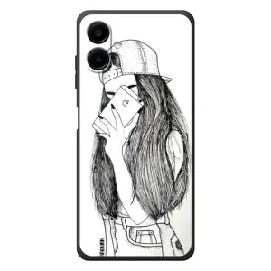 Чехол с печатью для Samsung Galaxy A07s - (Мода) (AlphaPrint) (Фото девочки)