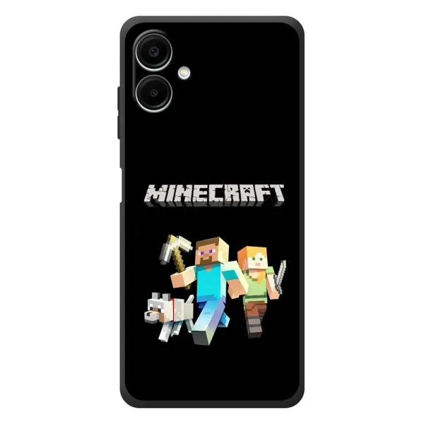 Чохол з принтом «герої Minecraft» для Samsung Galaxy A07s Чохол з принтом «герої Minecraft» для Samsung Galaxy A07s