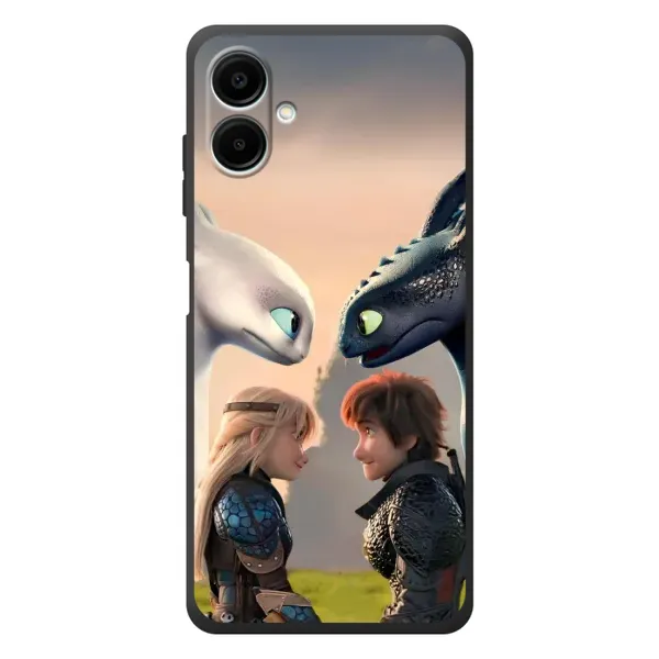 Чехол с принтом «Иккинг и Астрид» для Samsung Galaxy A07s