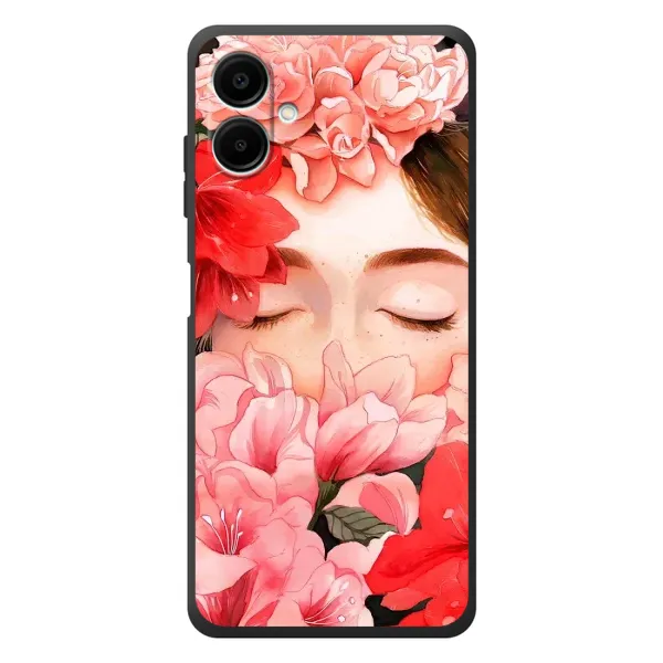 Чохол з принтом «Очі в квітах» для Samsung Galaxy A07s Чохол з принтом «Очі в квітах» для Samsung Galaxy A07s