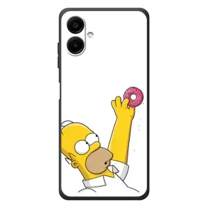 Чjхол з Сімпсонами для Samsung Galaxy A07s (VPrint) (Гомер з пончиком)
