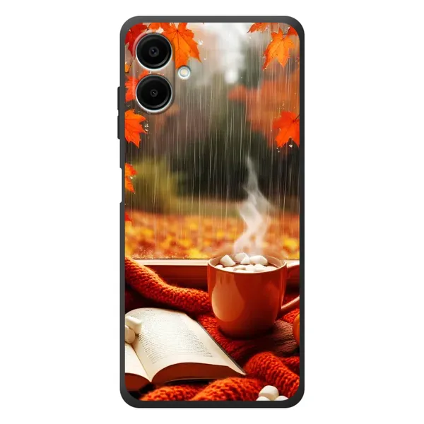 Чохол з принтом «Кава і дощ» для Samsung Galaxy A07s Чохол з принтом «Кава і дощ» для Samsung Galaxy A07s