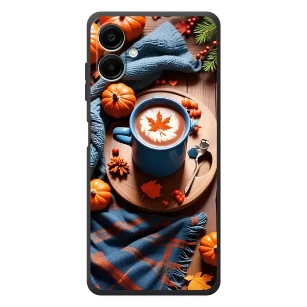 Чохол з принтом «Кава і гарбузики» для Samsung Galaxy A07s Чохол з принтом «Кава і гарбузики» для Samsung Galaxy A07s