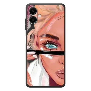 Чехол с печатью для Samsung Galaxy A07s - (Мода) (AlphaPrint) (Макияж)