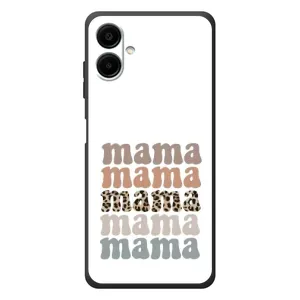 Чехлы для мамы на Samsung Galaxy A07s (Текстовый коллаж мама)