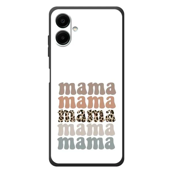 Чехол с принтом «Текстовый коллаж мама» для Samsung Galaxy A07s