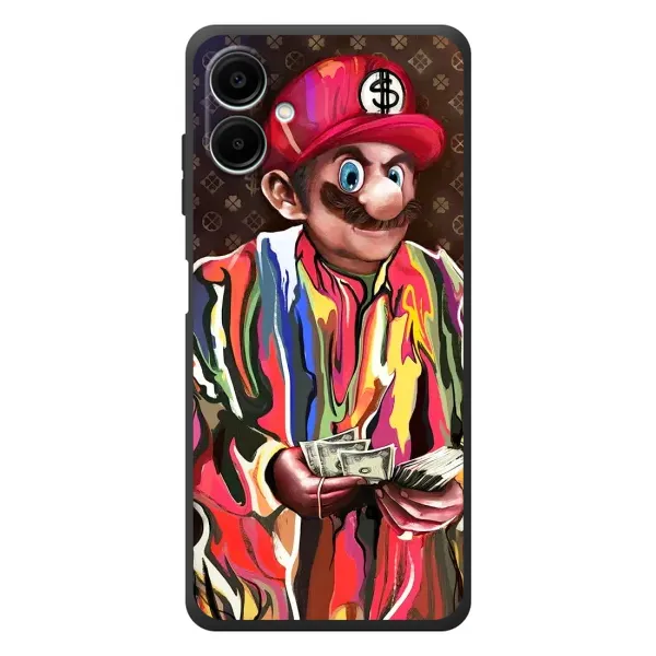Чехол с принтом «Mario LV» для Samsung Galaxy A07s