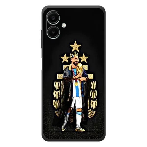 Чохол з принтом «Мессі Король» для Samsung Galaxy A07s