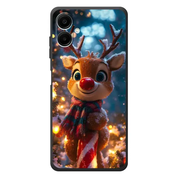 Чехол с принтом «Олень с шарфом» для Samsung Galaxy A07s