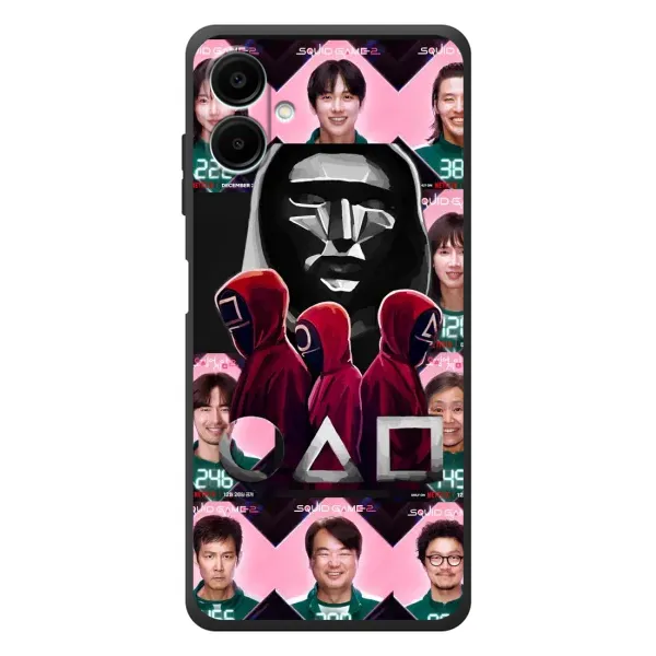 Чехол с принтом «Участники Игра кальмара» для Samsung Galaxy A07s Чехол с принтом «Участники Игра кальмара» для Samsung Galaxy A07s