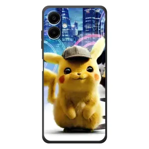Чехол с принтом «Пикачу в городе» для Samsung Galaxy A07s