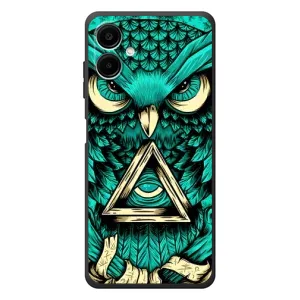 Чохол з пташками на Samsung Galaxy A07s (VPrint) (Сова з оком)