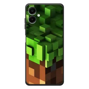 Чехол Майнкрафт на Samsung Galaxy A07s (AlphaPrint) Minecraft (текстура Майнкрафт)