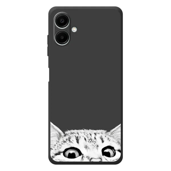 Чехол с принтом «Выглядывает кот» для Samsung Galaxy A07s Чехол с принтом «Выглядывает кот» для Samsung Galaxy A07s