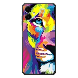 Чехол со Львом для Samsung Galaxy A07s (VPrint) (Яркий Лев)