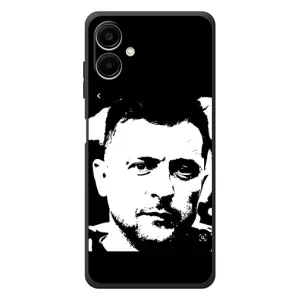 Чехол для Samsung Galaxy A07s (AlphaPrint - с принтом Зеленского) (Зеленский АРТ)
