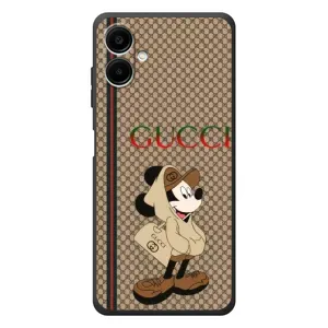 Чехлы ГУЧЧИ для Самсунг Галакси А08 (AlphaPrint) (Mickey GUCCI)